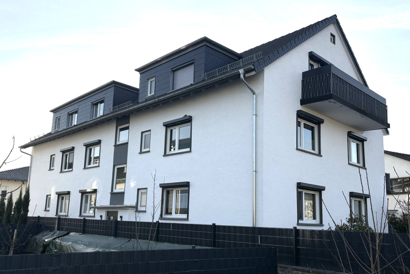Hausansicht Eingangseite