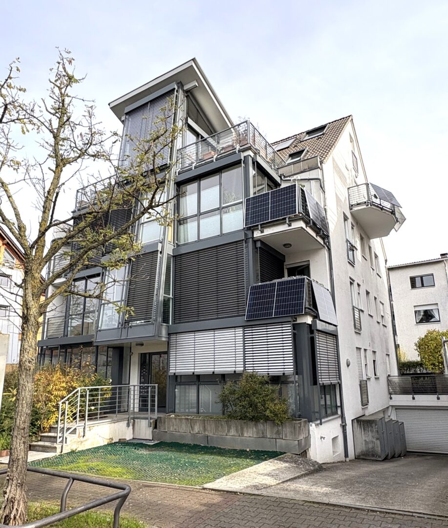 Hausansicht Straße
