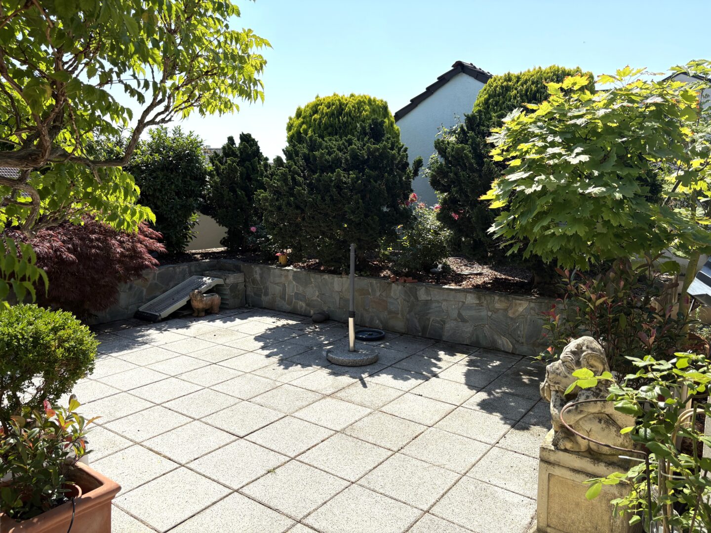 Dachterrasse + Dachgarten