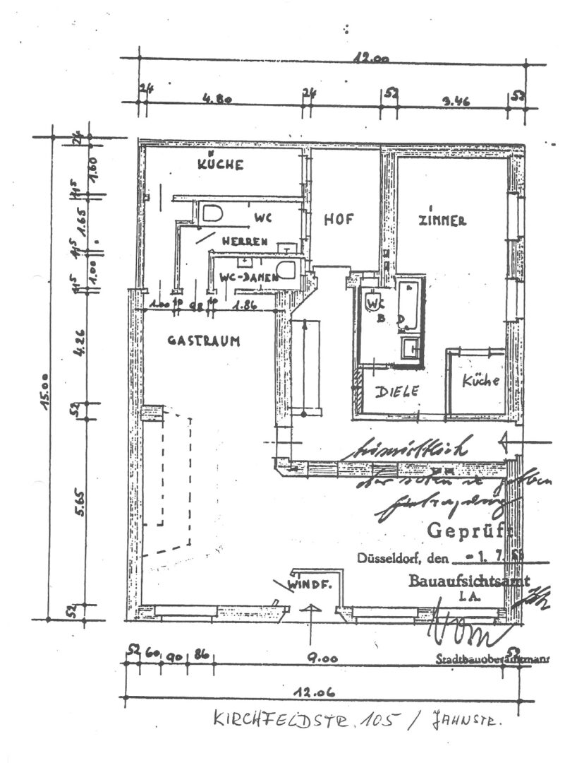 Grundrisse Kirchfeld 105 EG