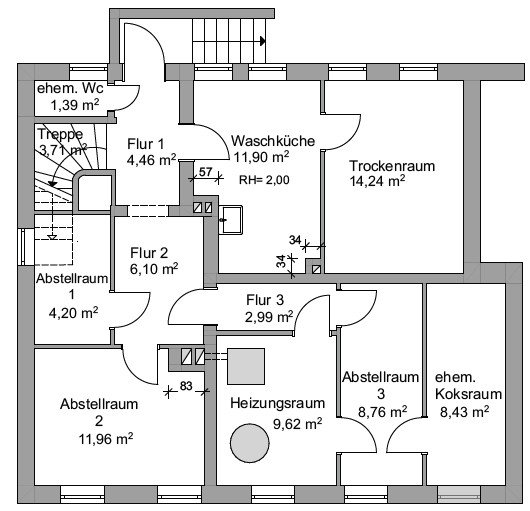 Grundriss UG