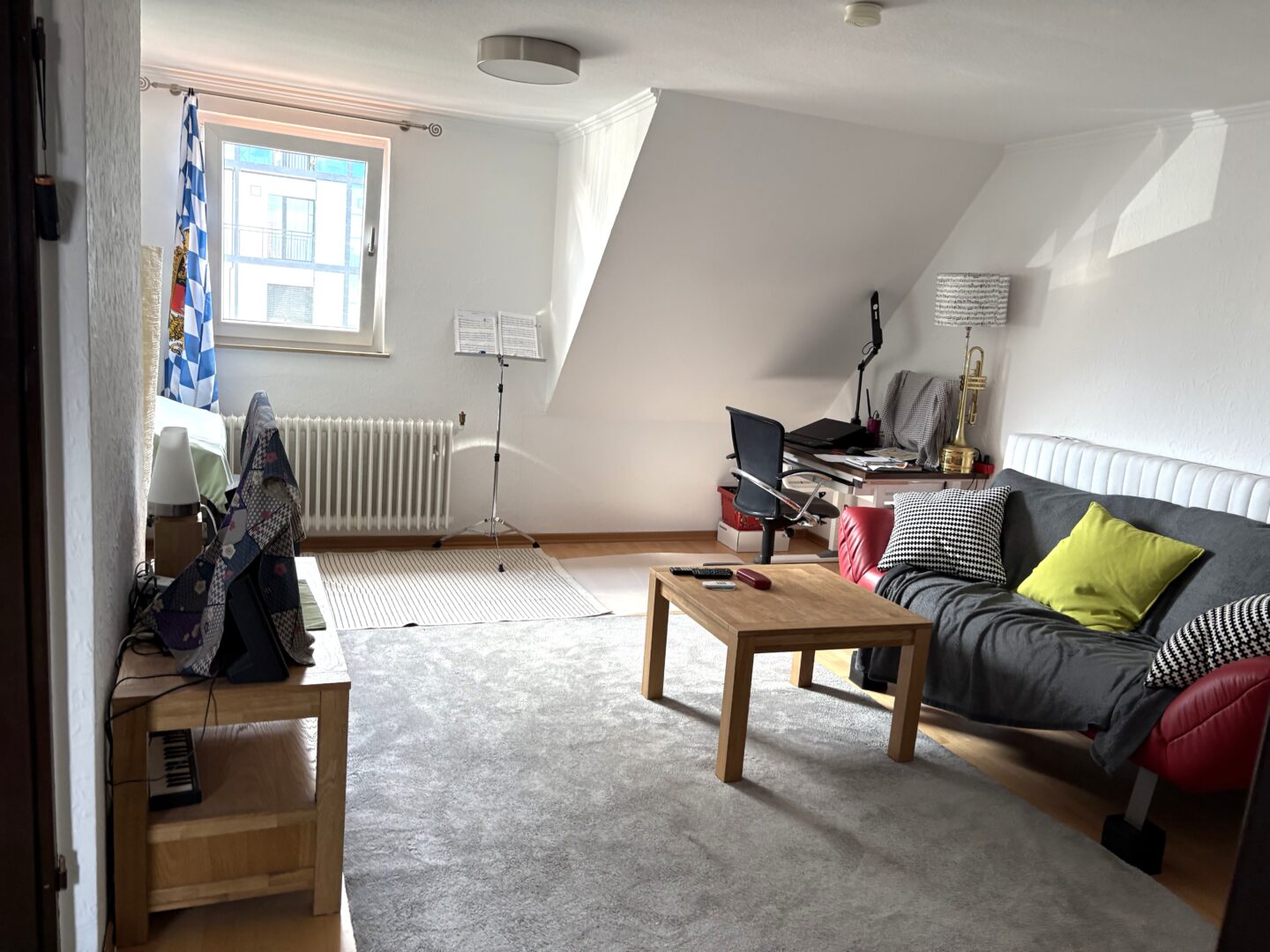 Wohnzimmer Wohnung DG